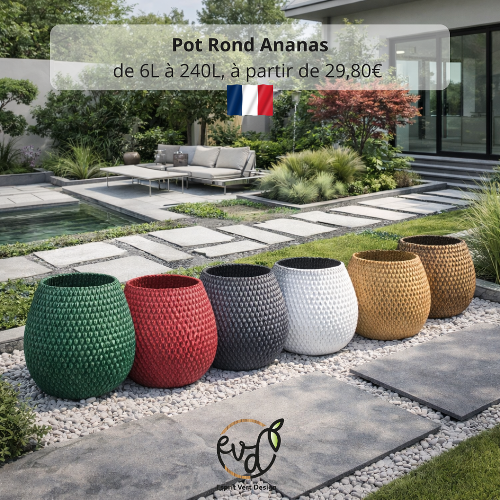 Pot Rond Ananas