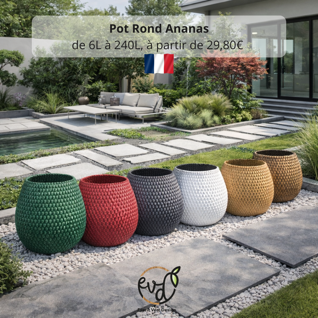 Pot Rond Ananas