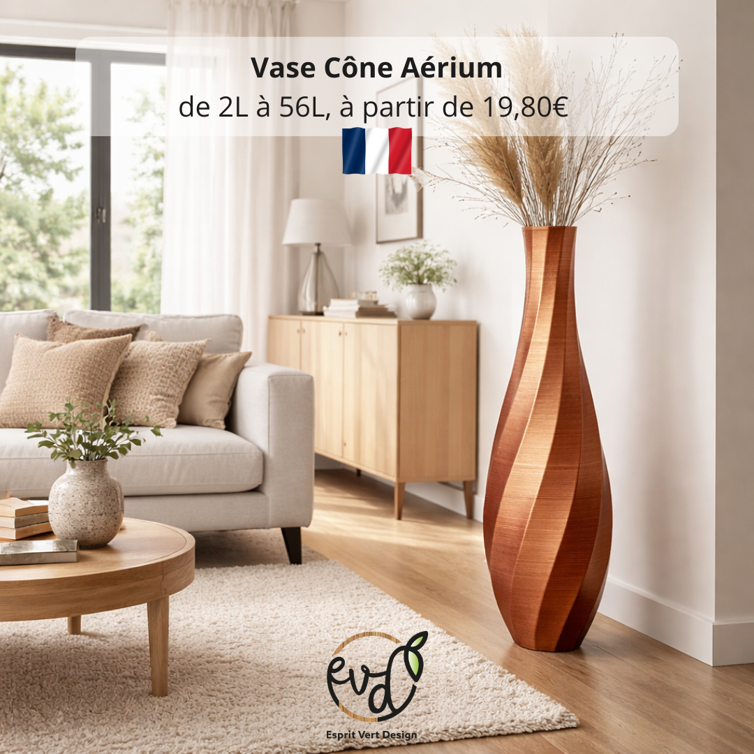 Vase cône Aérium