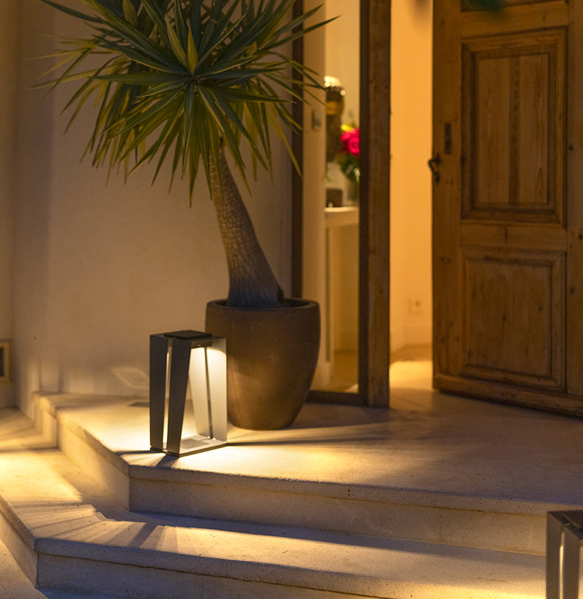 Lanterne solaire jardin Skaal 40cm