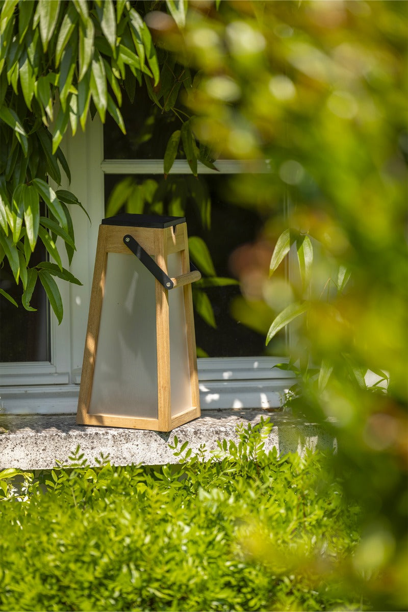 Lanterne solaire jardin Tecka 38cm