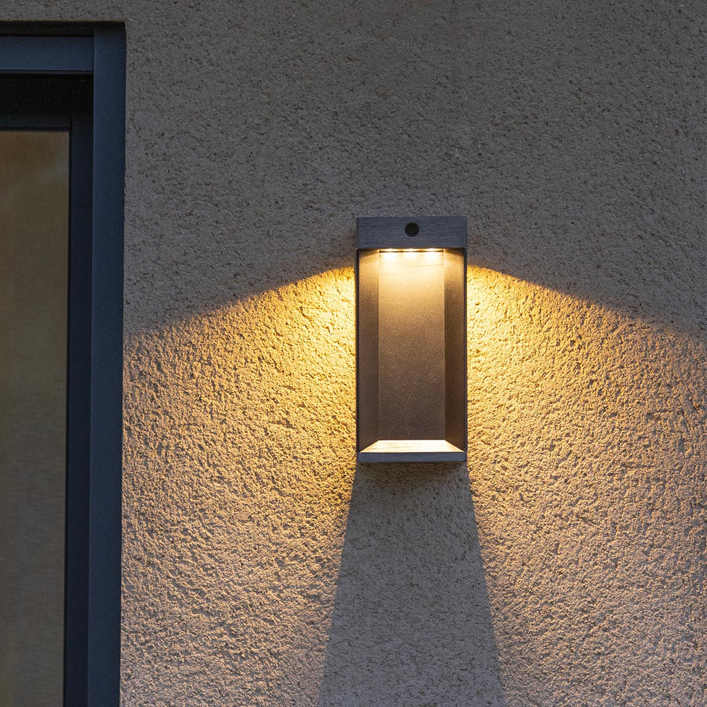 Applique solaire jardin Teckalu 33cm