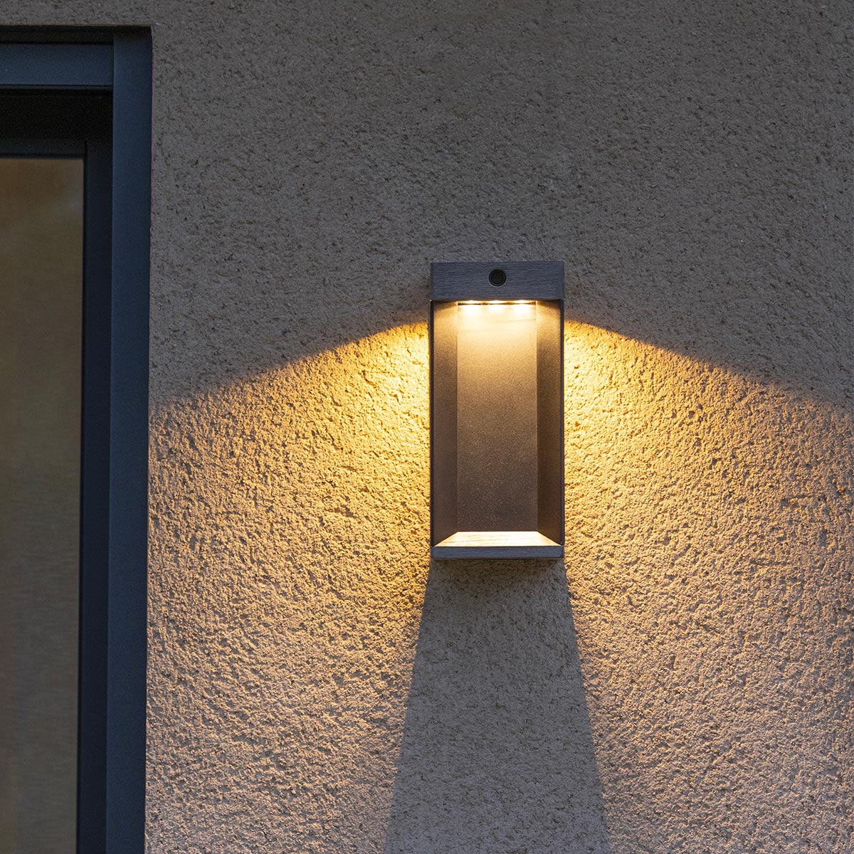 Applique solaire jardin Teckalu 33cm