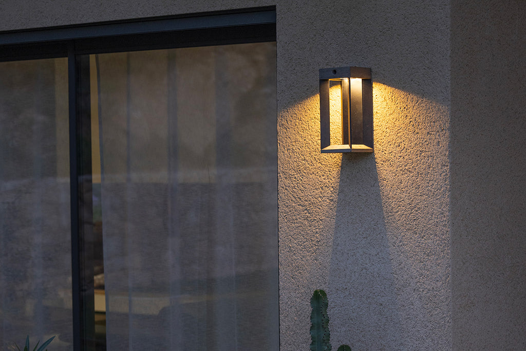 Applique solaire jardin Teckalu 33cm