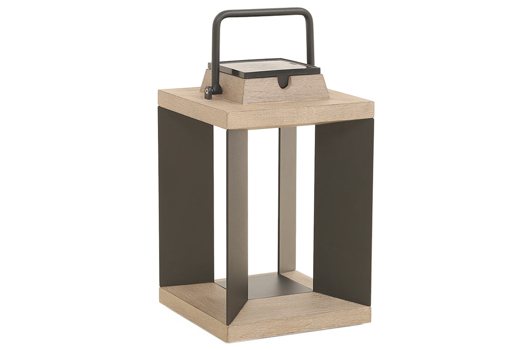 Lanterne solaire jardin Teckalu 36.5cm