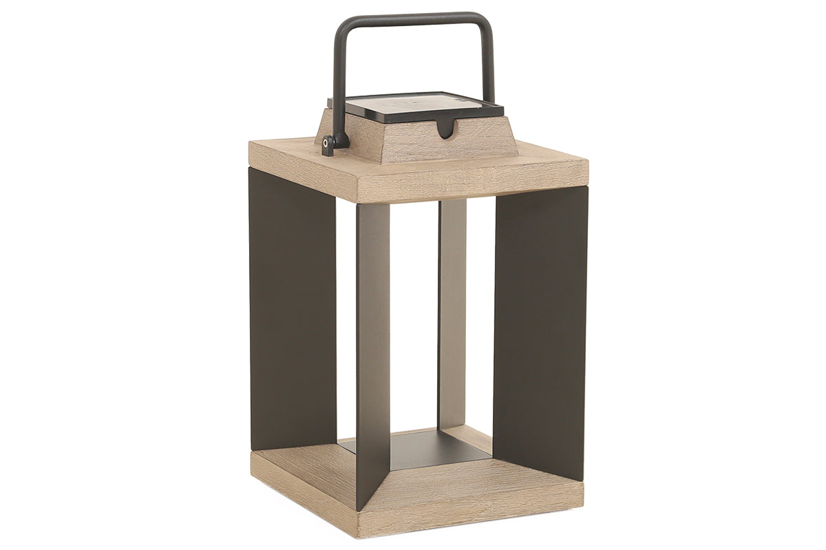 Lanterne solaire jardin Teckalu 36.5cm