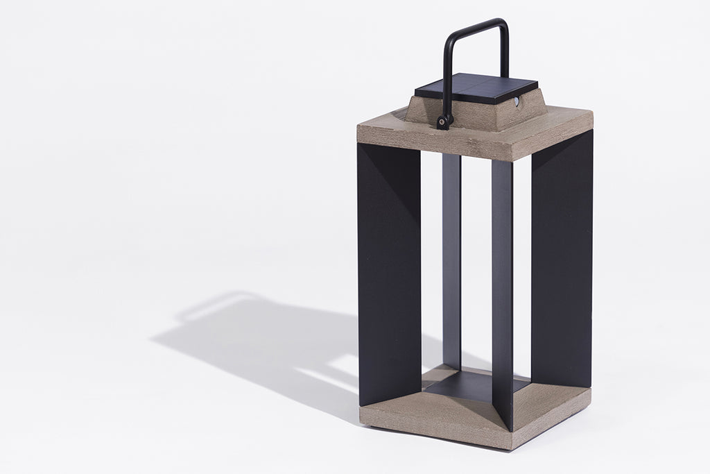 Lanterne solaire jardin Teckalu 45cm