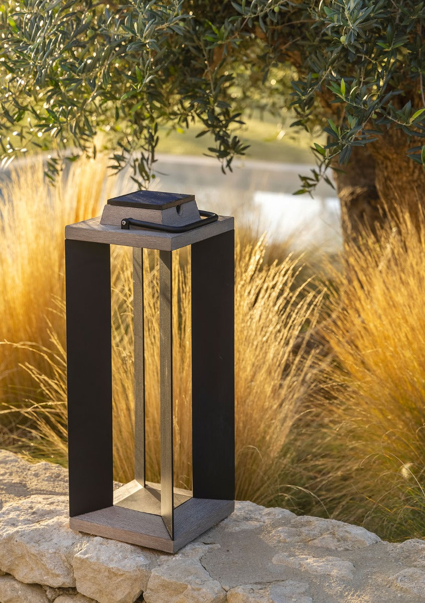 Lanterne solaire jardin Teckalu 65.5cm
