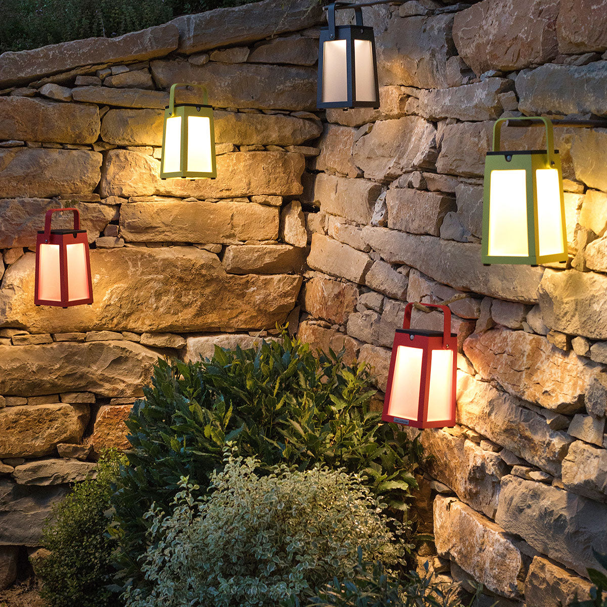 Lanterne solaire jardin Tinka 25cm